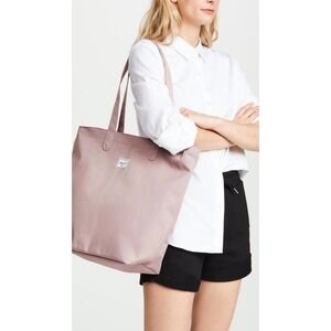 Herschel Supply Co Mica Tote Shoulder Bag Rose Pink Utility Travel Commuter